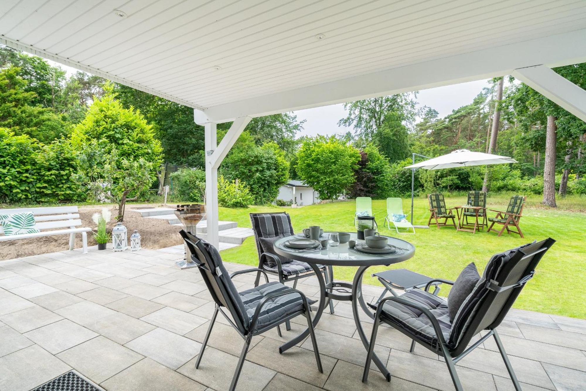 Gerhart-Hauptmann-Strasse 1A Ferienhaus Gartenidylle Kolpinsee Ngoại thất bức ảnh